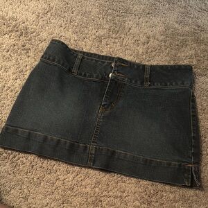 Vintage Jordache Denim Mini Skirt